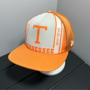New Era Tennessee Volunteers Vols Orange White Heritage Trucker Snapback Hat